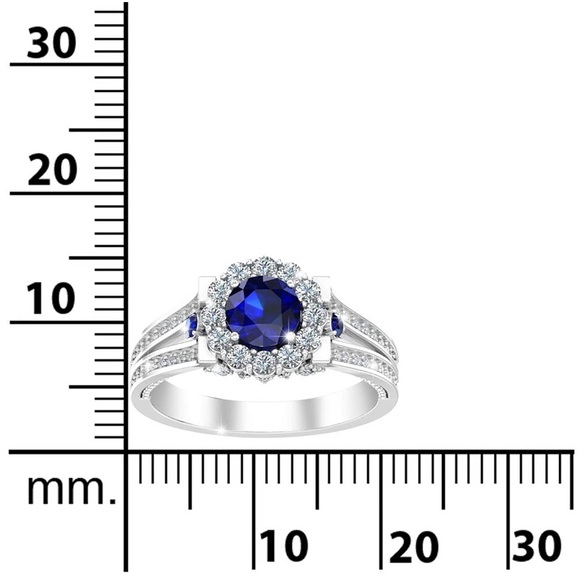Vintage Sapphire Ring - Picture 5 of 5